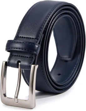 VATAN Men's Genuine Leather Dress Belts, Handmade Classic Every Day Leather Jeans Belt for Men Work Business Casual