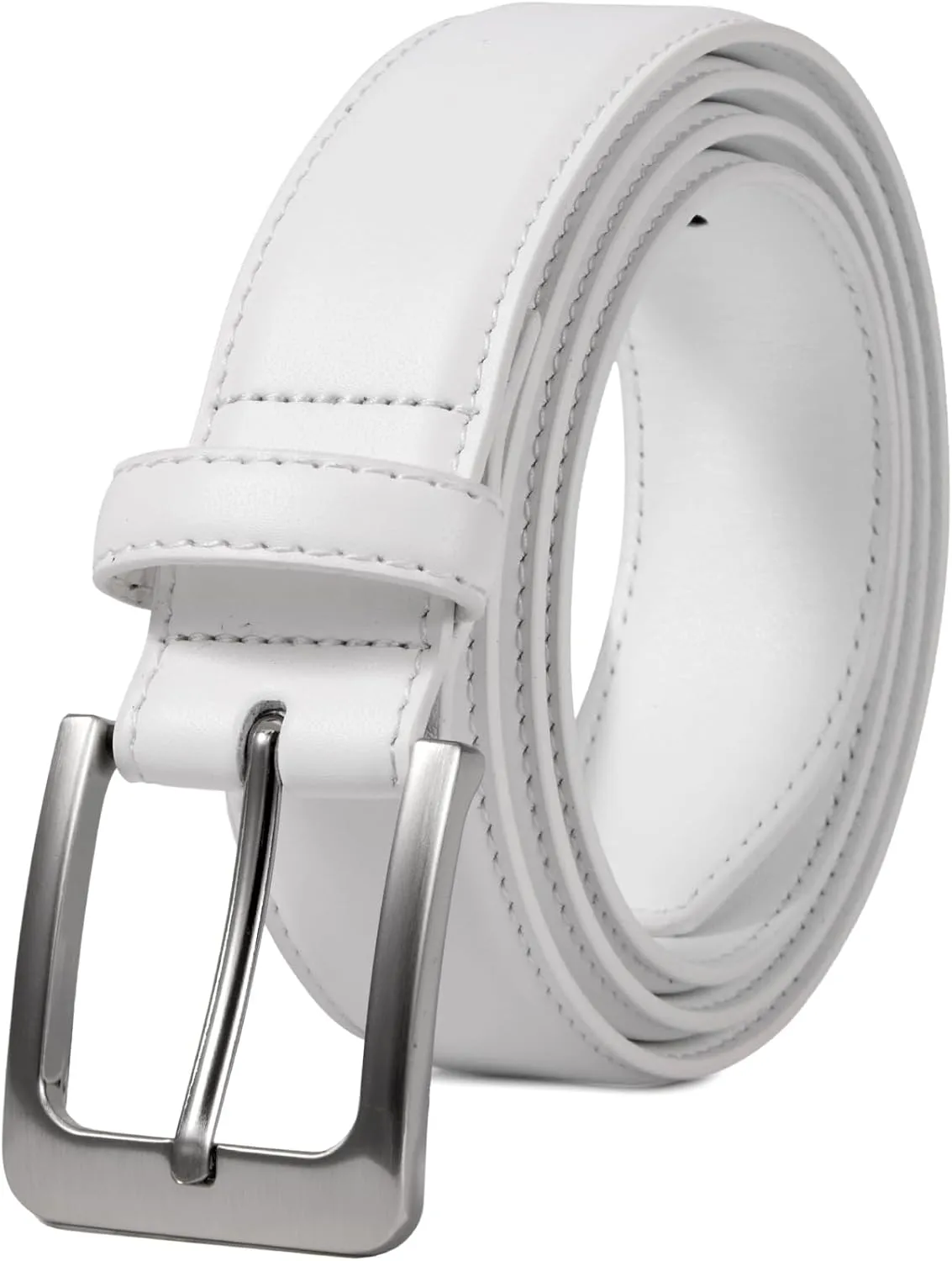 VATAN Men's Genuine Leather Dress Belts, Handmade Classic Every Day Leather Jeans Belt for Men Work Business Casual
