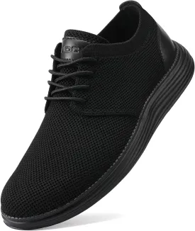 VILOCY Men's Fashion Dress Sneakers Casual Walking Shoes Business Oxfords Comfortable Breathable Lightweight Tennis