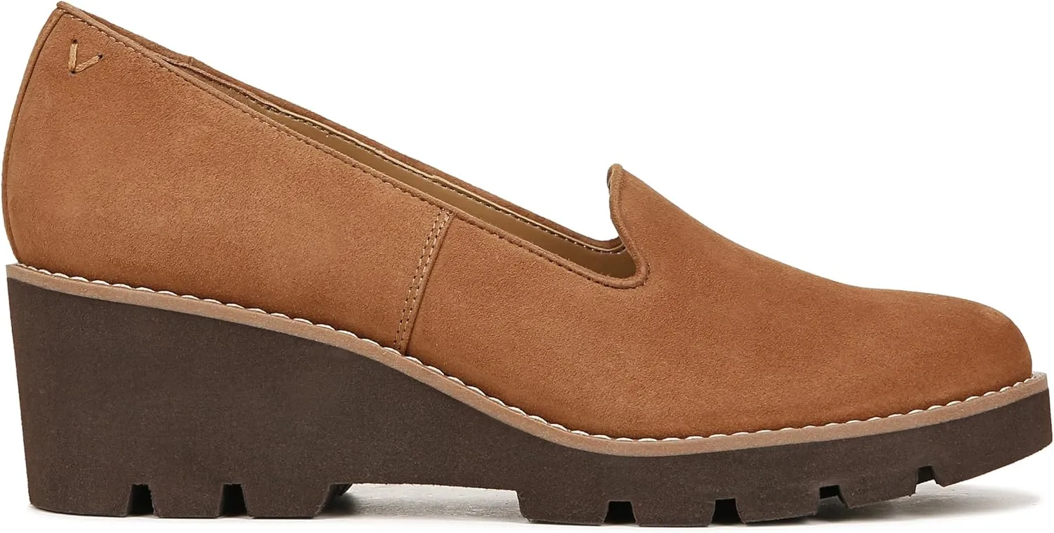 Vionic Womens Aster Willa Wedge- Supportive Arch Support Dress Shoes for Women That Include an Orthotic Insole Providing Comfort and Stability, Medium and Wide Widths, Sizes 5-12