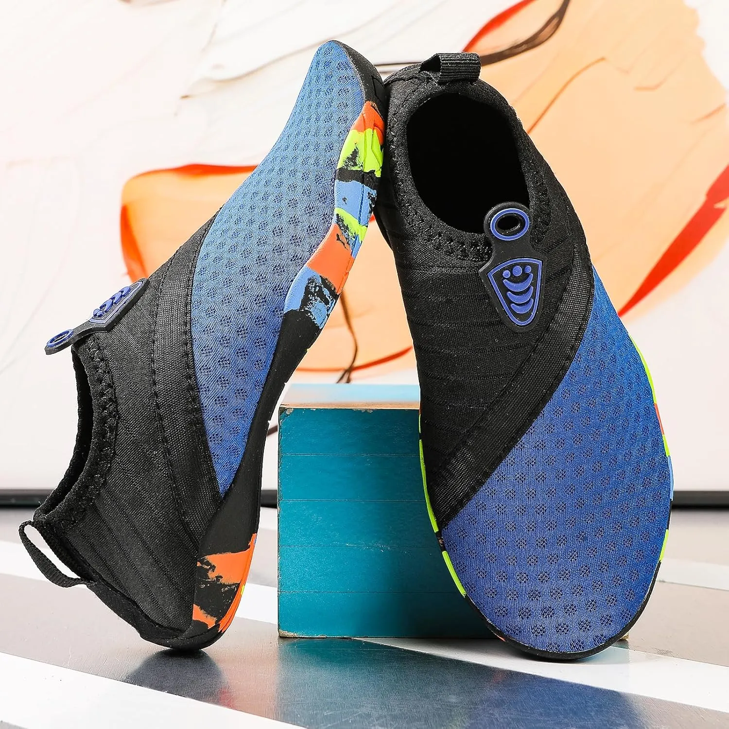 Water Shoes for Toddler Kids Boys Girls Barefoot Aqua Socks Quick-Dry Beach Swim Outdoor Sports Shoes