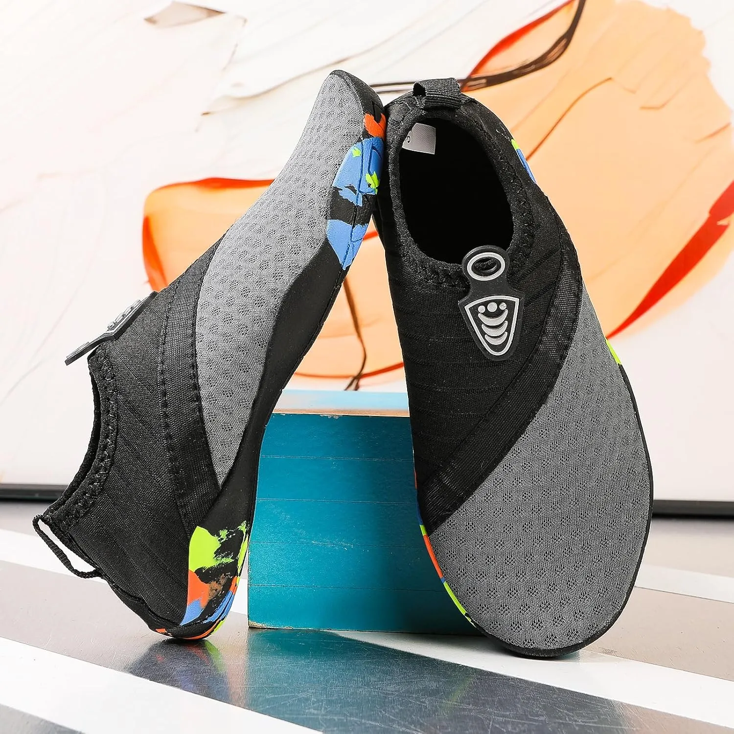 Water Shoes for Toddler Kids Boys Girls Barefoot Aqua Socks Quick-Dry Beach Swim Outdoor Sports Shoes