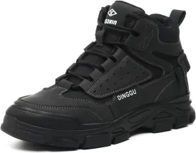 Work Boots for Men Safety Steel Toe BootsComfortable Industrial & Construction Shoes Puncture Proof Non Slip Mens Work Boots