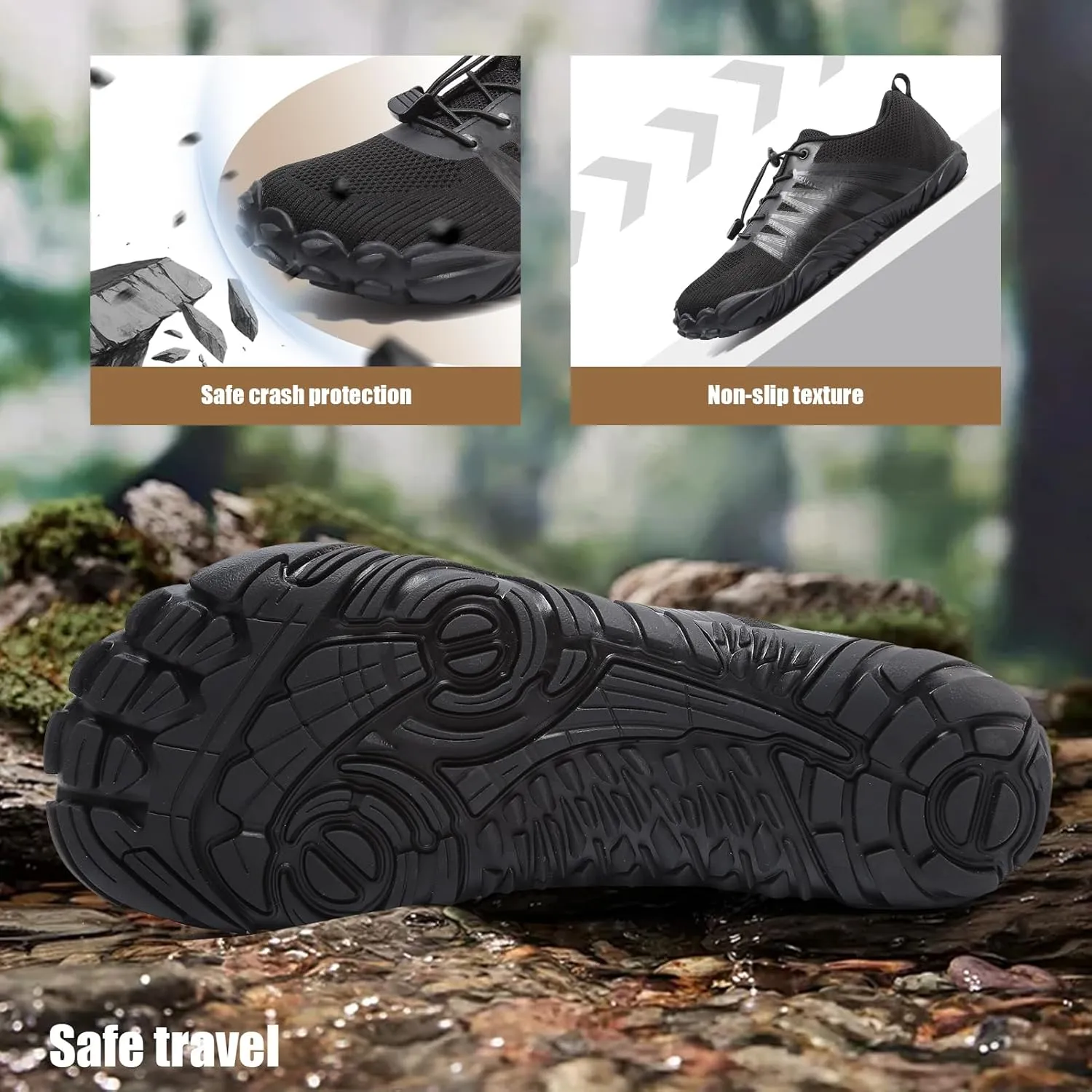 ziitop Barefoot Shoes Women Men Minimalist Shoe Wide Toe Box Zero Drop