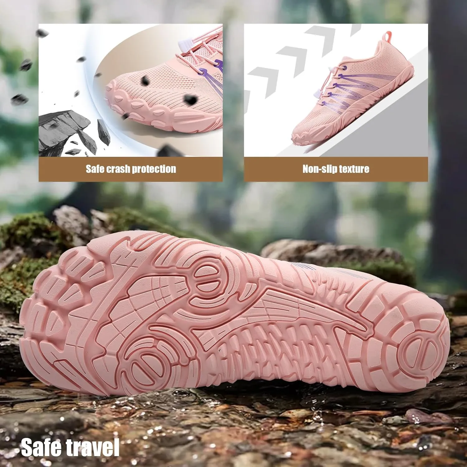 ziitop Barefoot Shoes Women Men Minimalist Shoe Wide Toe Box Zero Drop