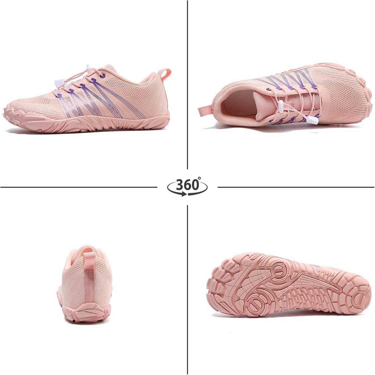 ziitop Barefoot Shoes Women Men Minimalist Shoe Wide Toe Box Zero Drop